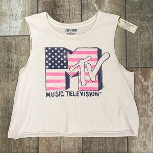 MTV American Eagle Crop Tank